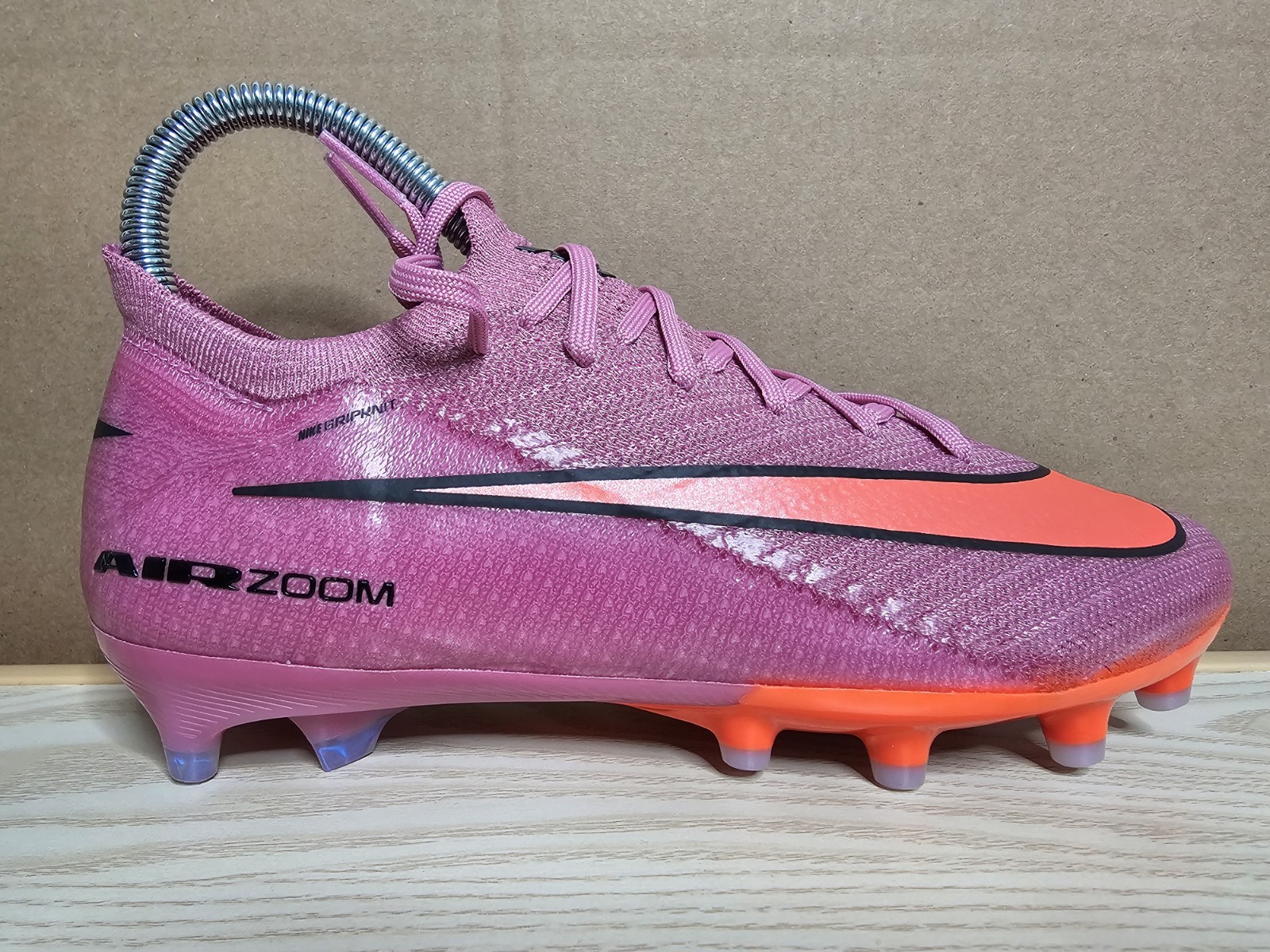 Nike Zoom Mercurial Vapor 16 Elite AG Scary Good Soccer Cleat FQ8693-600 Sz 6.5