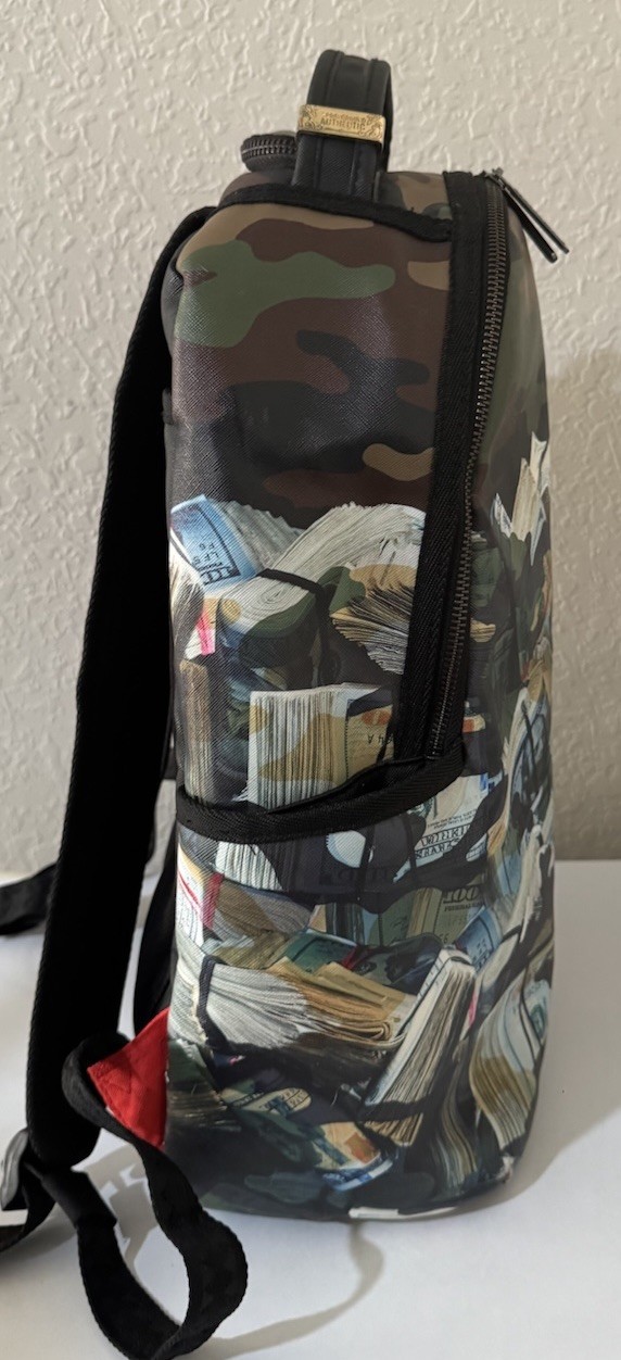 SprayGround Limited Edition, The Journey Begins Backpack 100 Bills