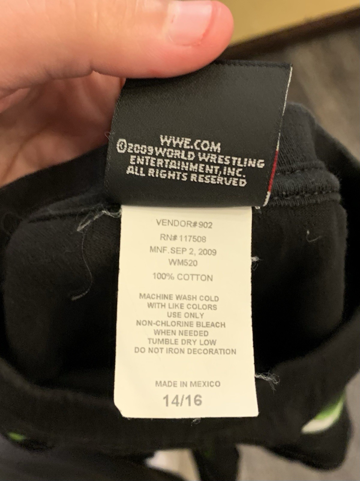 2000s 2009 D Generation X WWE Wrestling Shirt