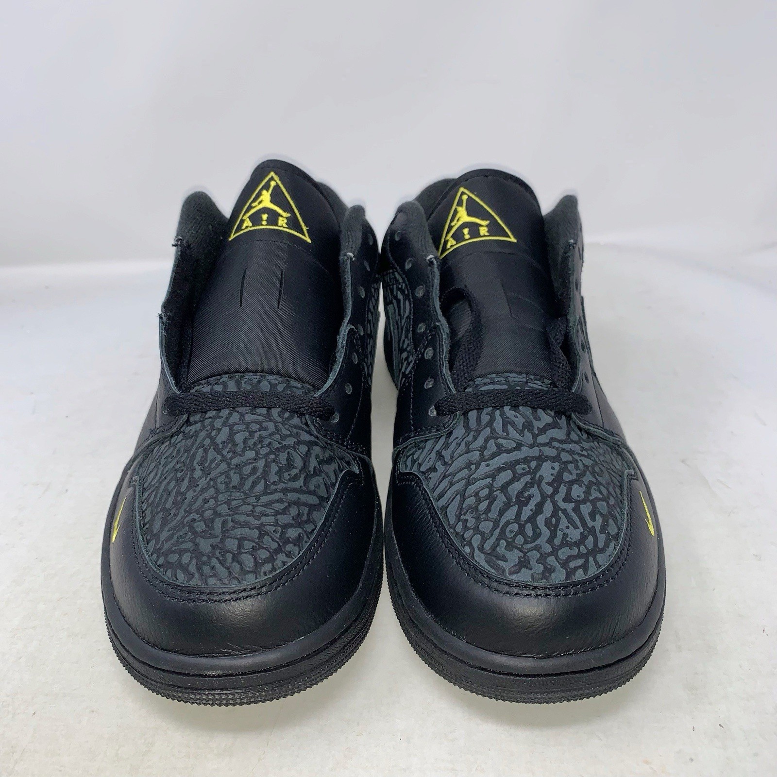 Air Jordan 1 Low ‘Batman’ Black Cement Sneakers, Size 10 BNIB IM6568-010