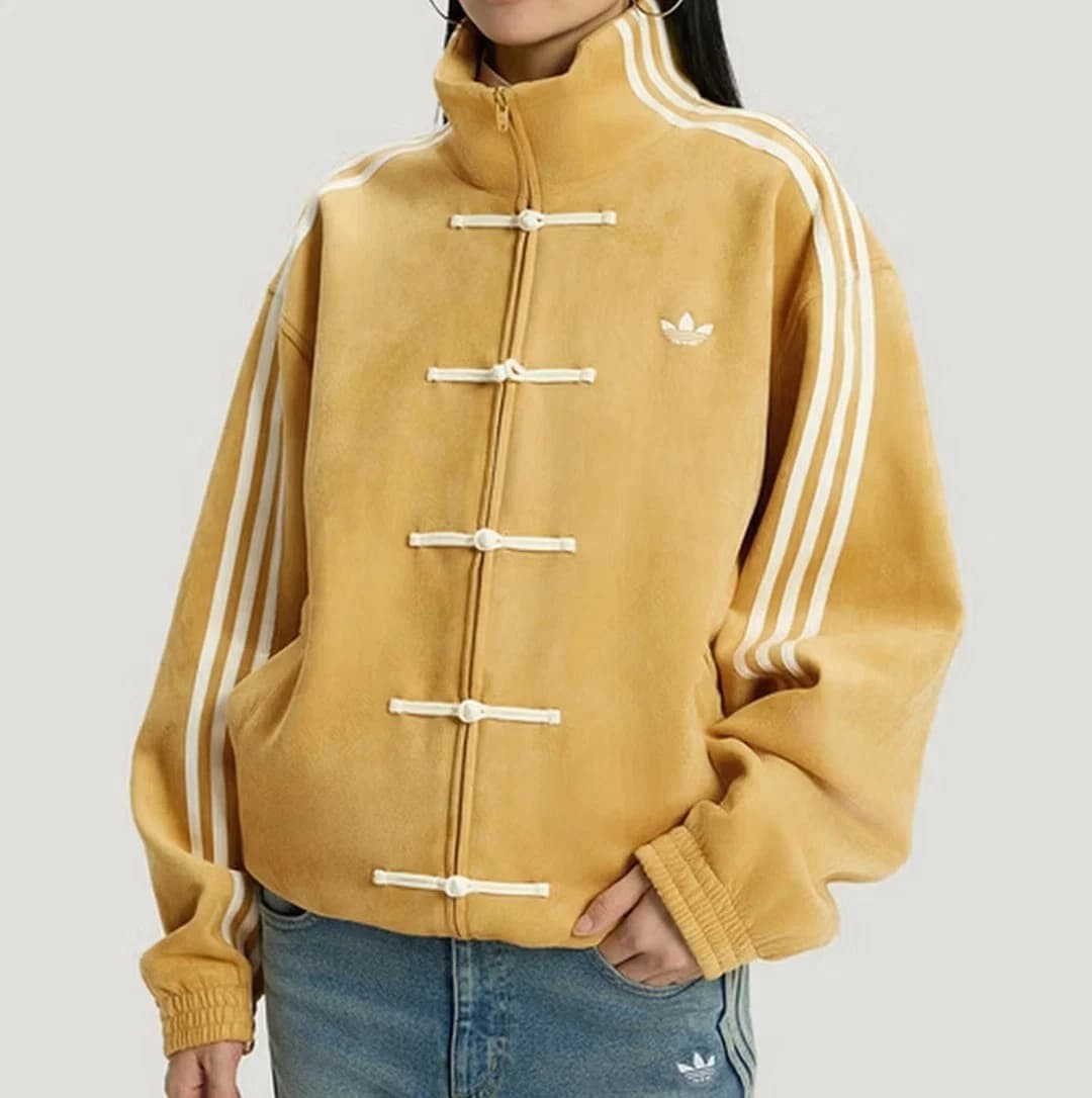 2026 New Adidas Originals Year Limite Chinese Stand Collar Casual Jacket