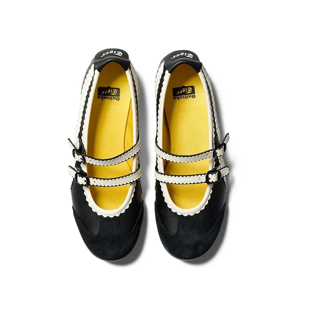 2025 Patou x Onitsuka Tiger Mexico 66 Tgrs Mary Jane Ballet Flats 118A2678-001