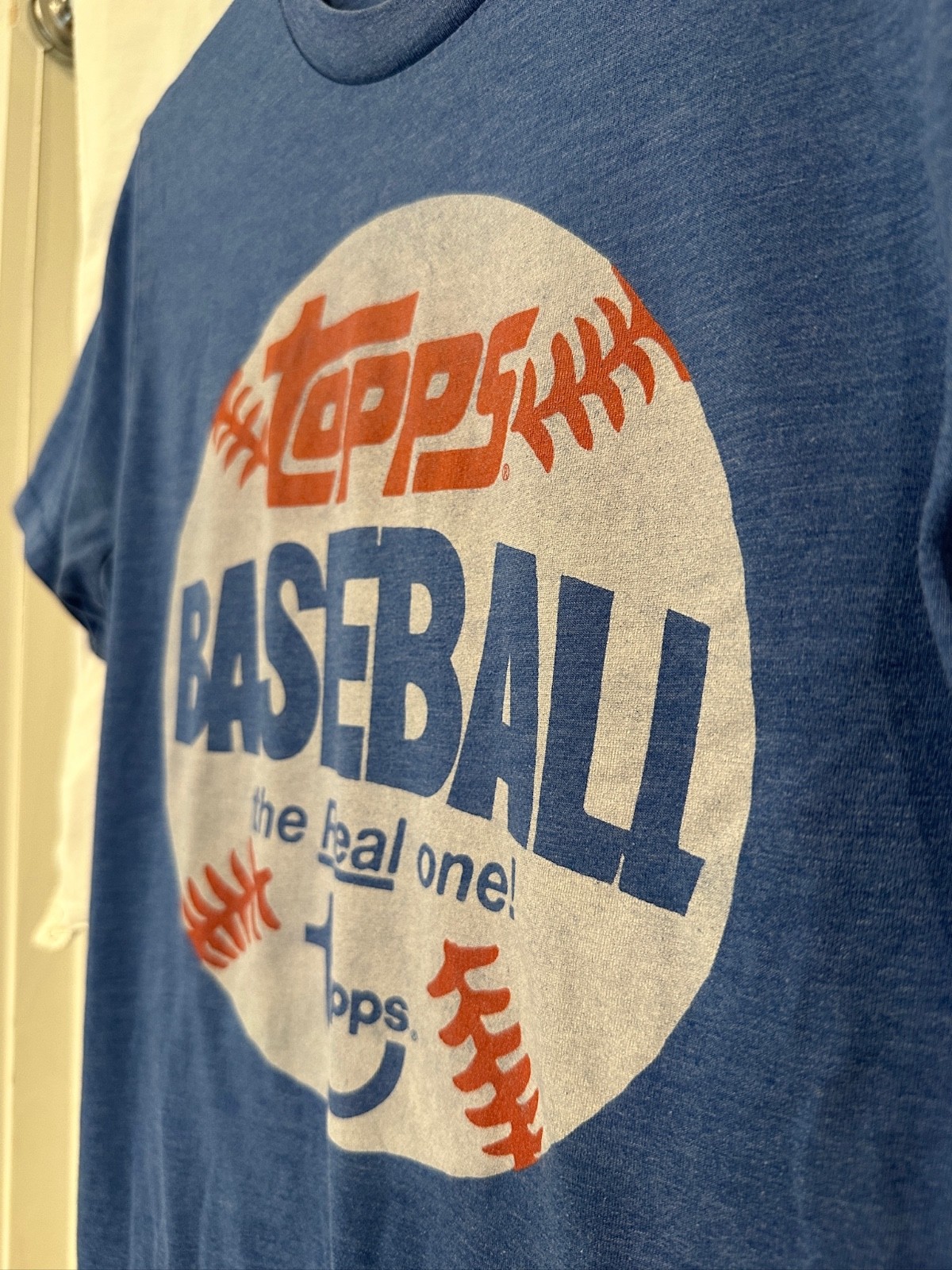 Topps Baseball Vintage Style The Real On Unisex T-Shirt XS