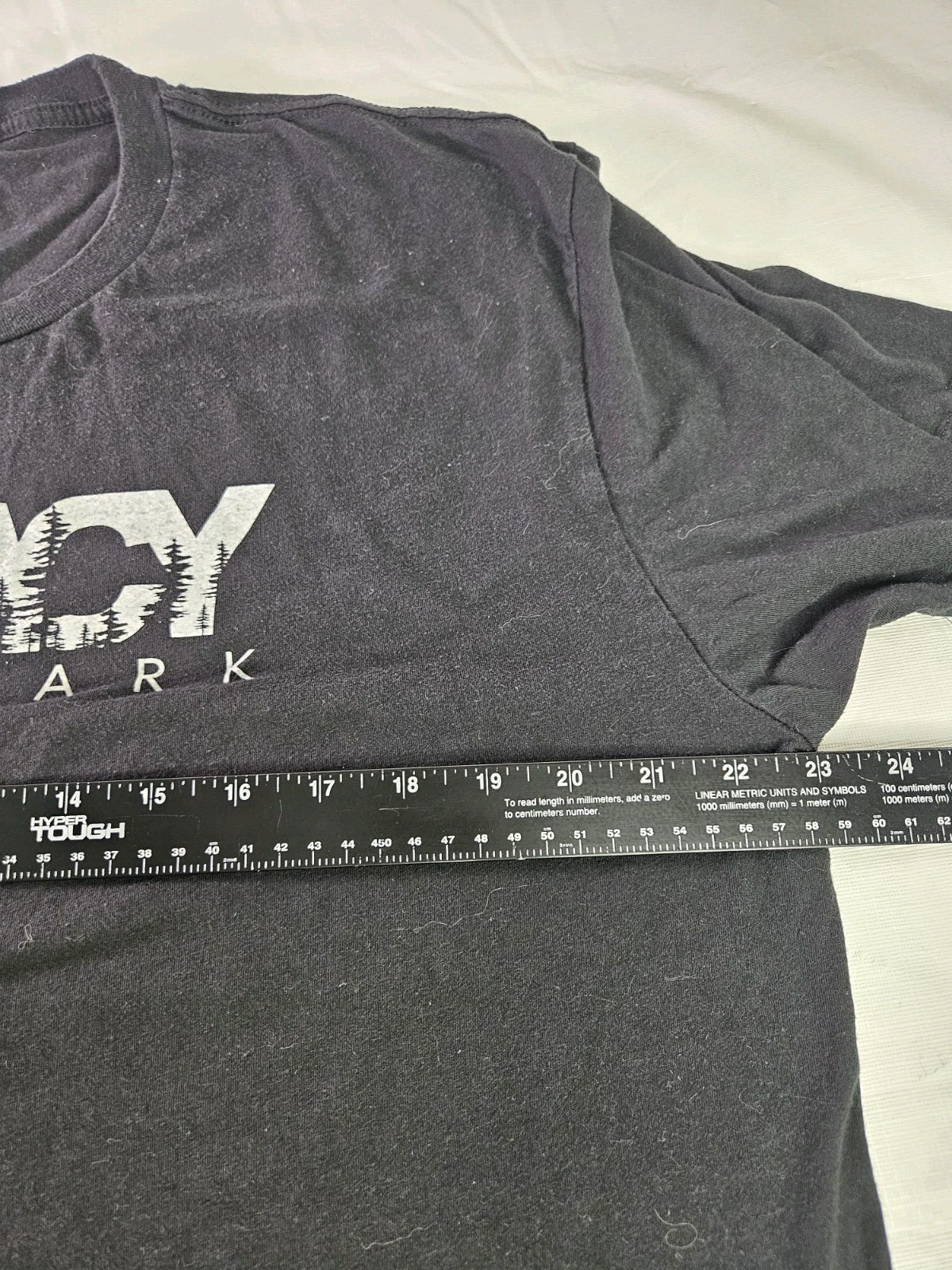 Next Level Legacy Bike Park T Shirt Men L 46″ Black Lakeside MT Bike Park