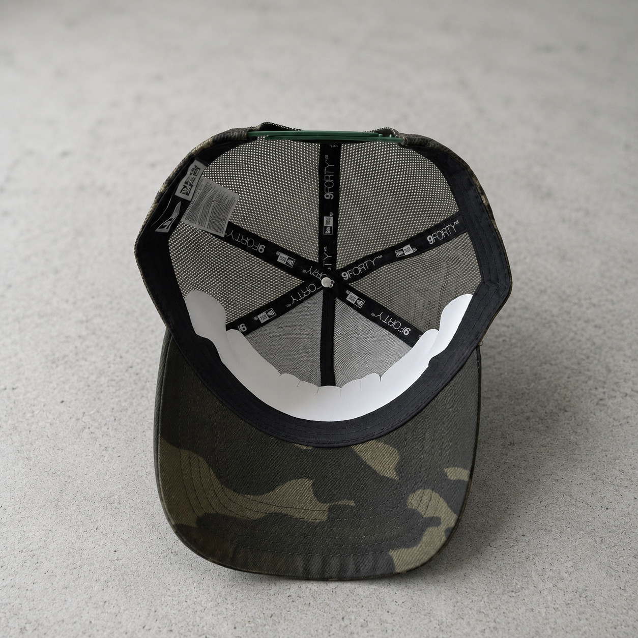 Glock Safe Action Pistols Camo Trucker Hat Flat Embroidered Mesh Back Cap