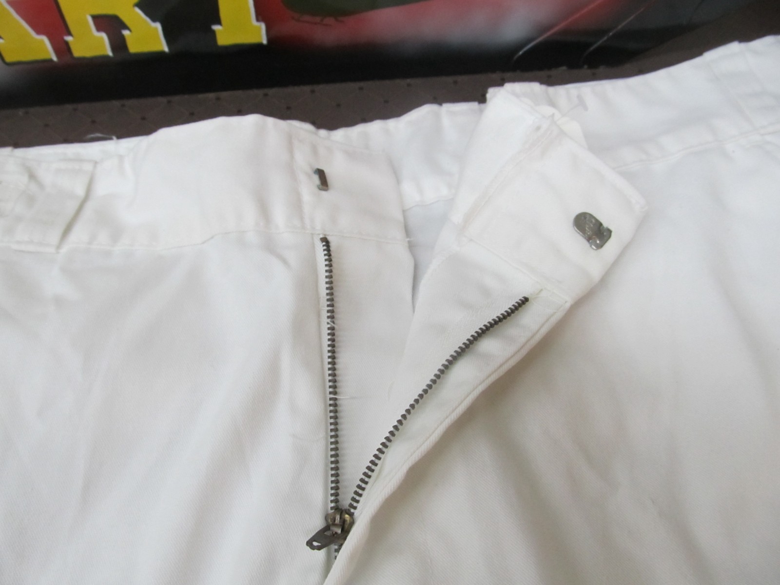 WHITE PAINTER PANTS COOKS PANTS NEW WAIST 28 30 34 38 44