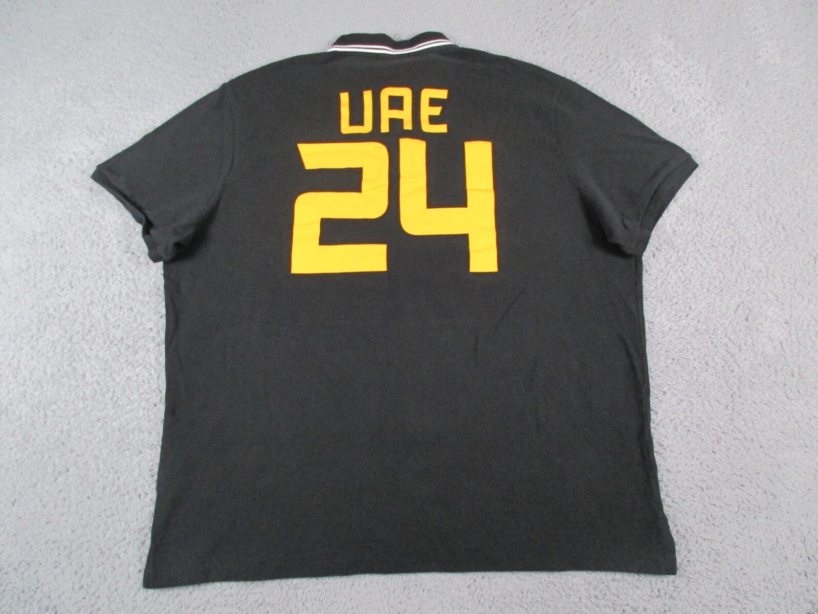 Polo Ralph Lauren Shirt Mens 2XL Black UAE United Arab Emirates Embroidered