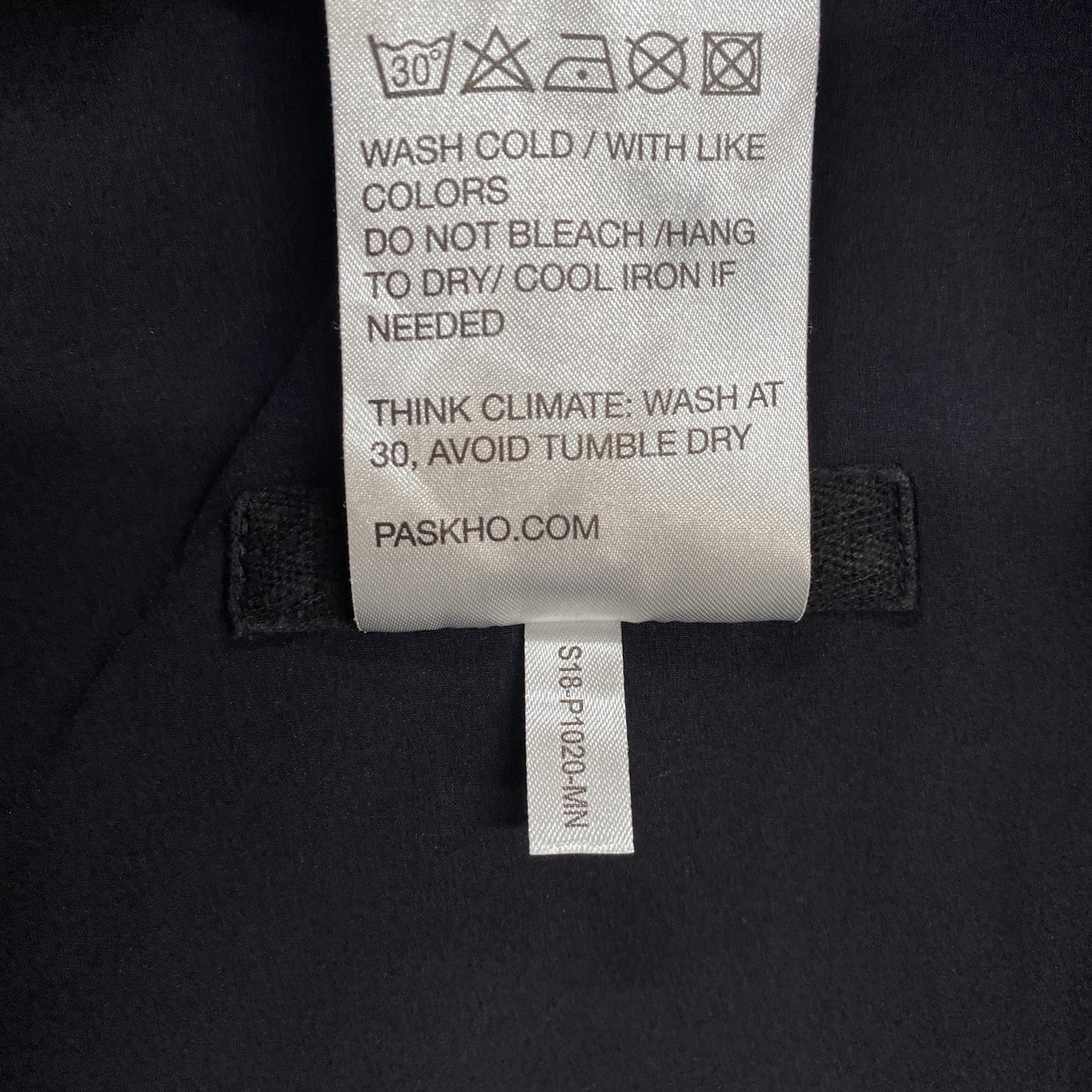 Paskho Pants Mens XL Black Nylon Stretch Travel Tech Windbreaker XL
