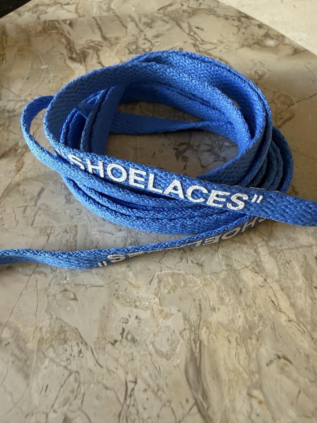 NEW “SHOELACES” Flat Laces Replacement Off-White “The Ten” FREE SHIPPING
