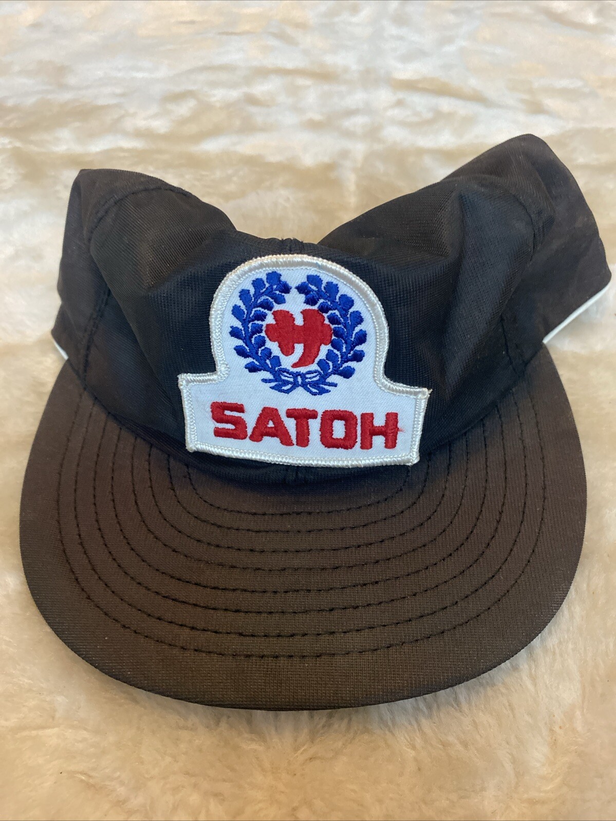 Vintage SnapBack Hat Louisville Mfg Co SATOH USA Made