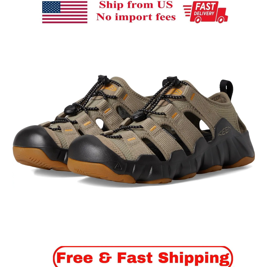 KEEN Men’s Hyperport H2 Sandals, Brindle/Black