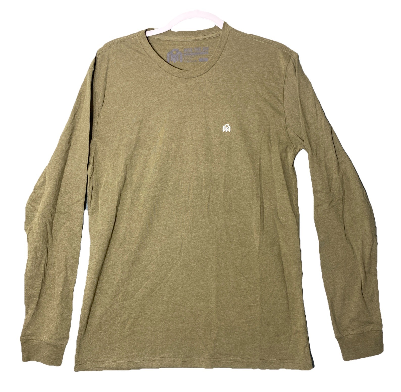 Into The AM Long Sleeve Crew Neck Long Sleeve Olive green Men’s size Medium