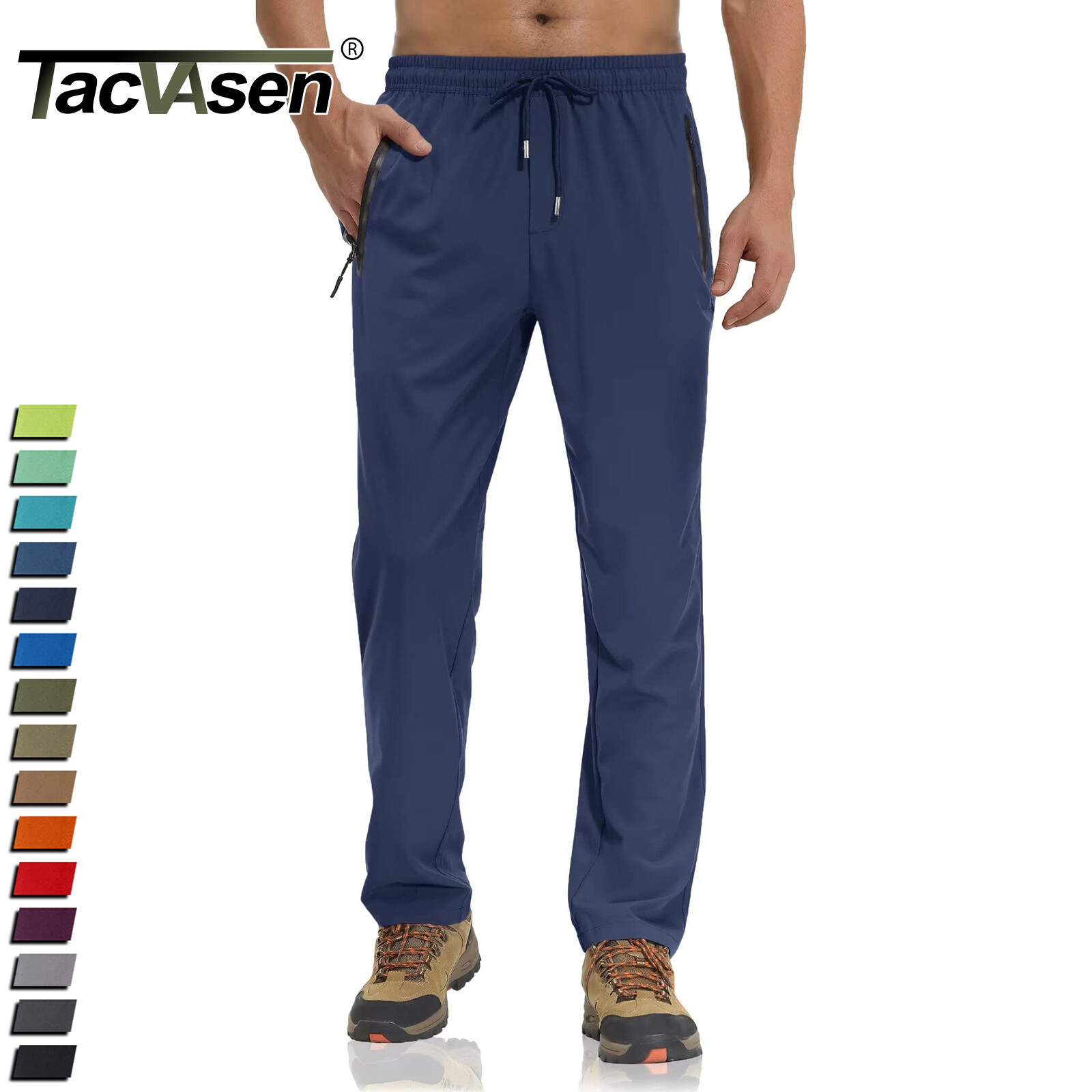 Summer Men’s Jogger Pants Quick Dry Gym Workout Outdoor Sport Casual Sweatpants