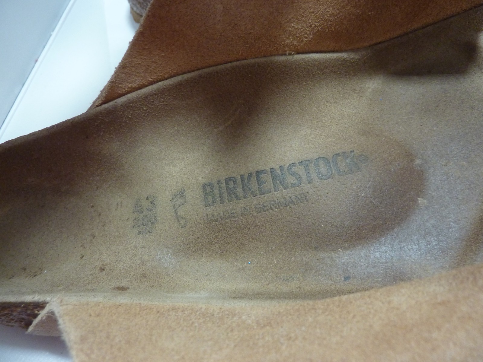 Birkenstock Kyoto Sandals Mens 43 US 10 WHEAT Slide On Made in Germany