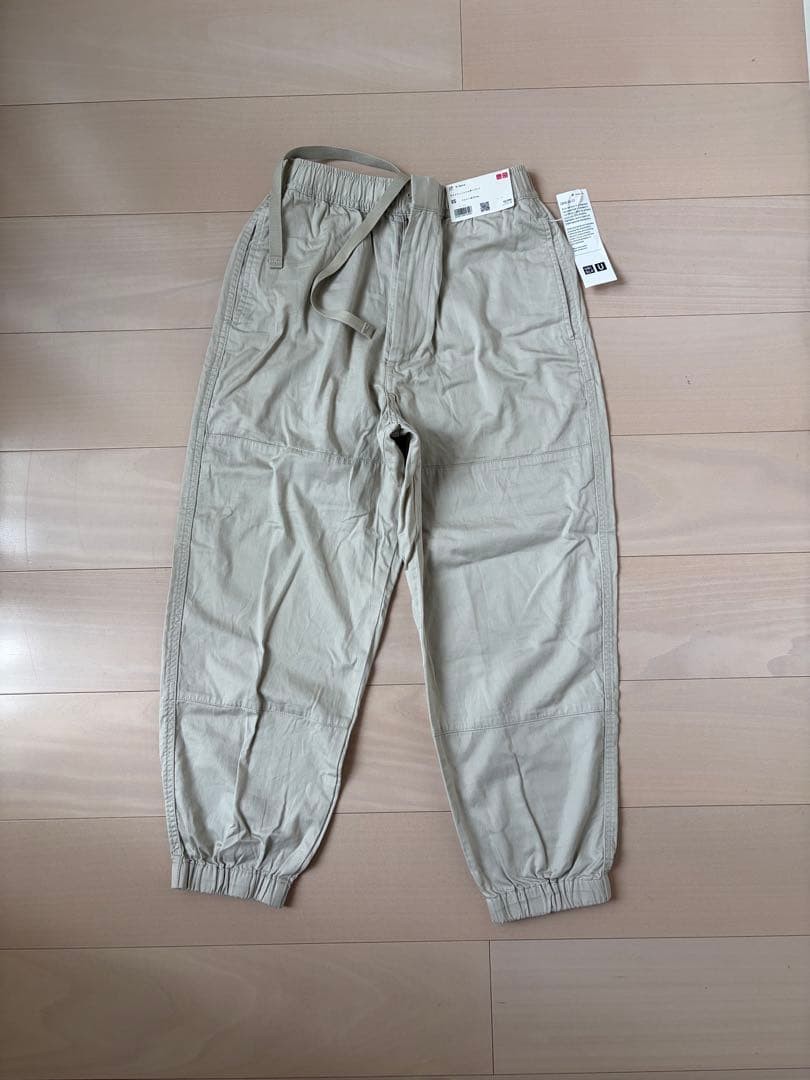 UNIQLO U Wide Fit Jogger Pants Natural XS