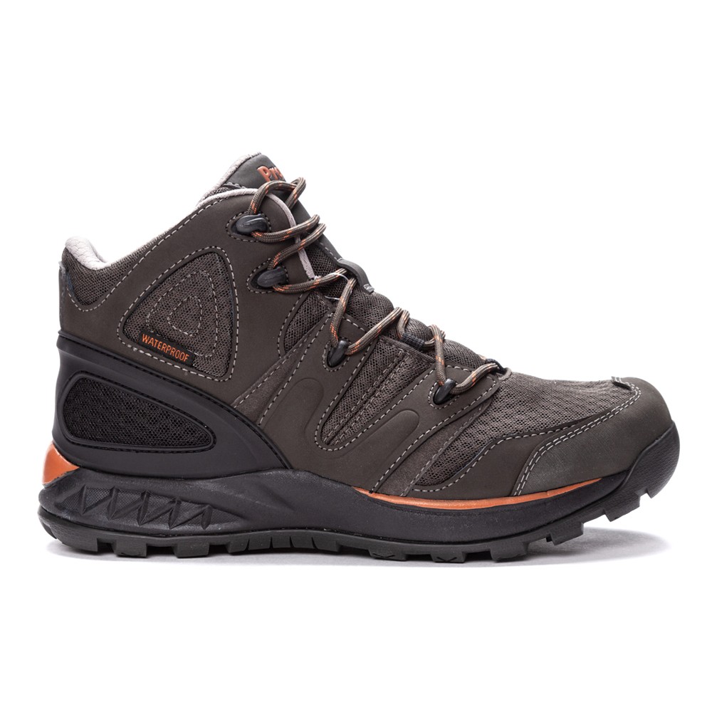 Propet Veymont Round Toe Hiking Mens Brown Casual Boots MOA022SGUO