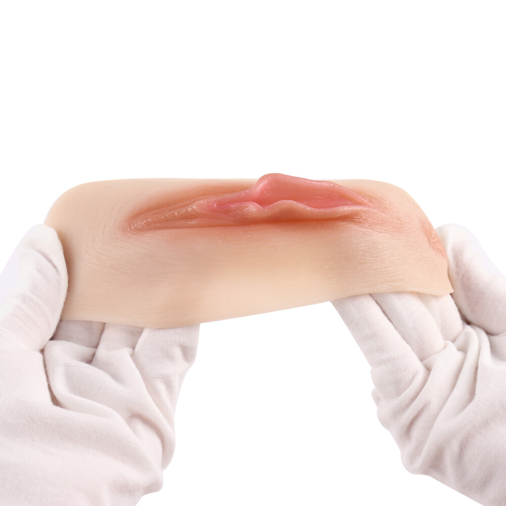 Vaginal Display Silicone Hiding Gaff Pad Realistic Female Physiology Structure