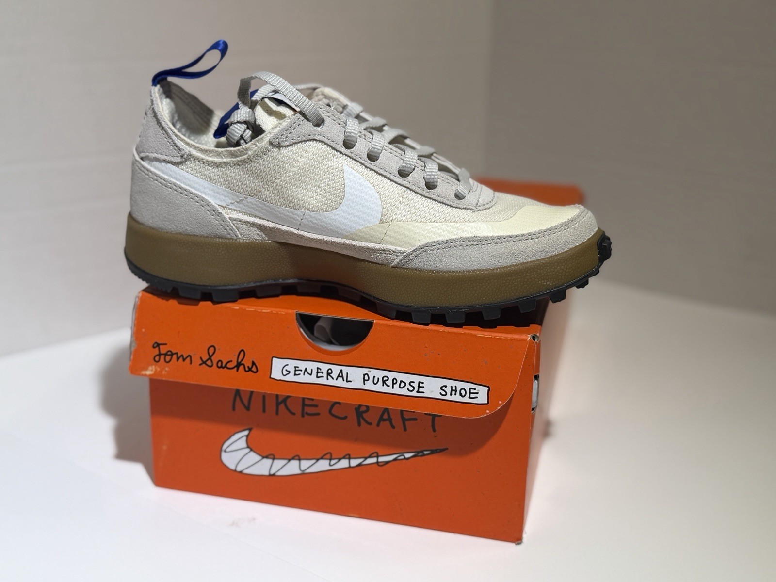 Nike x Tom Sachs General Purpose | W 5.5 | Light Cream/Light Bone LOW PRICE