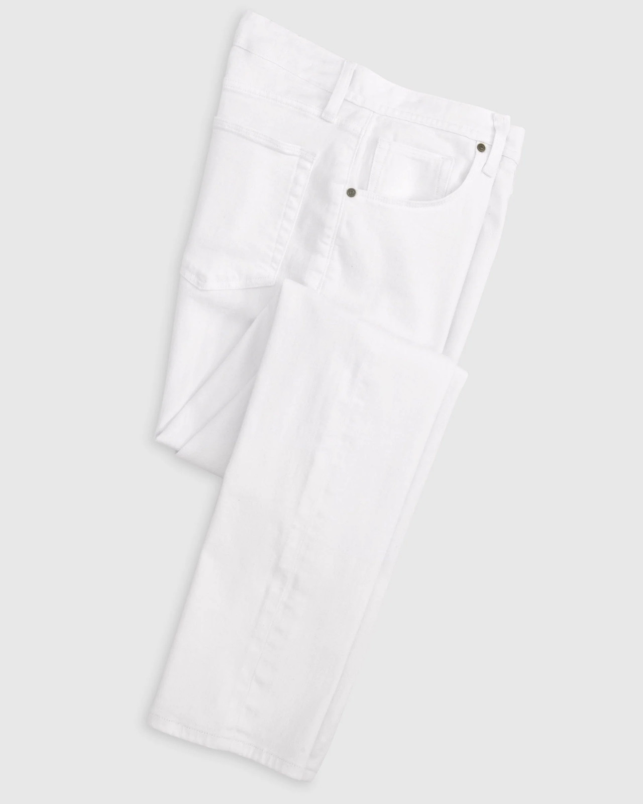 johnnie-O Hobie Stretch 5-Pocket Jean White Size 38W x 32L