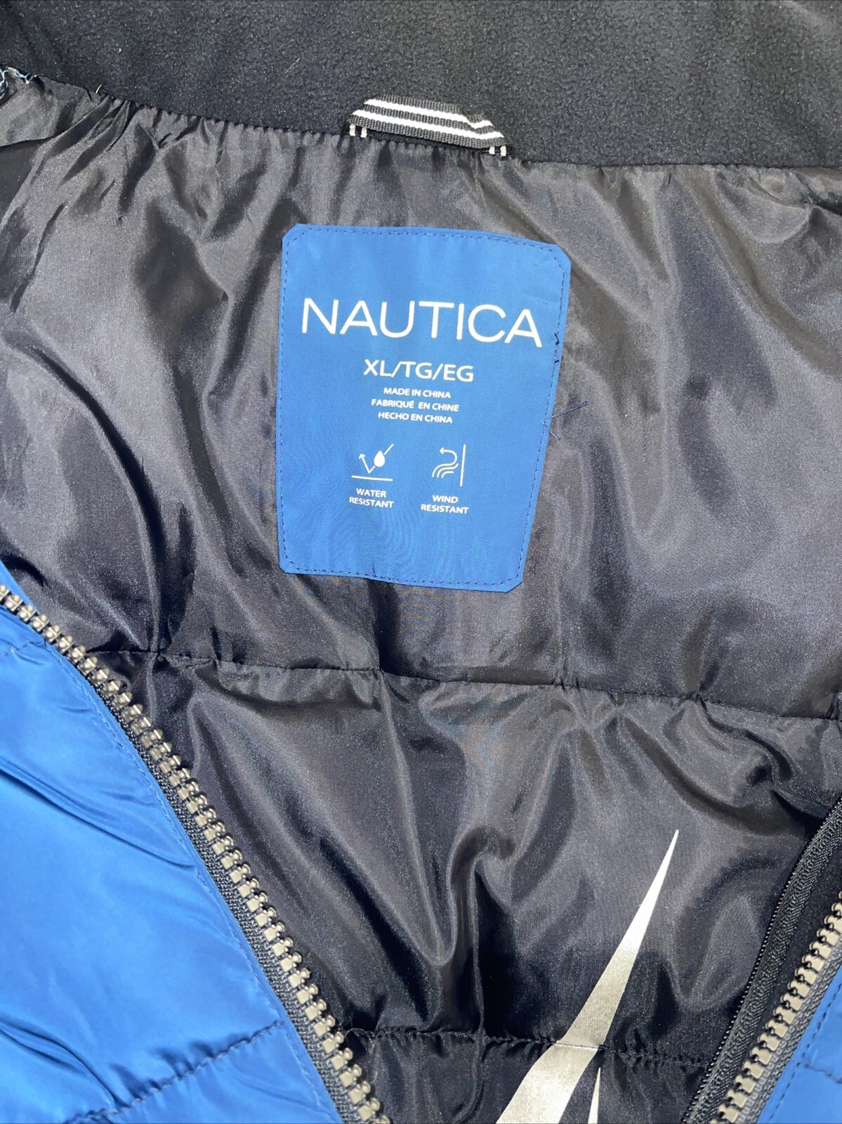 Nautica Mens Quilted Puffer Jacket