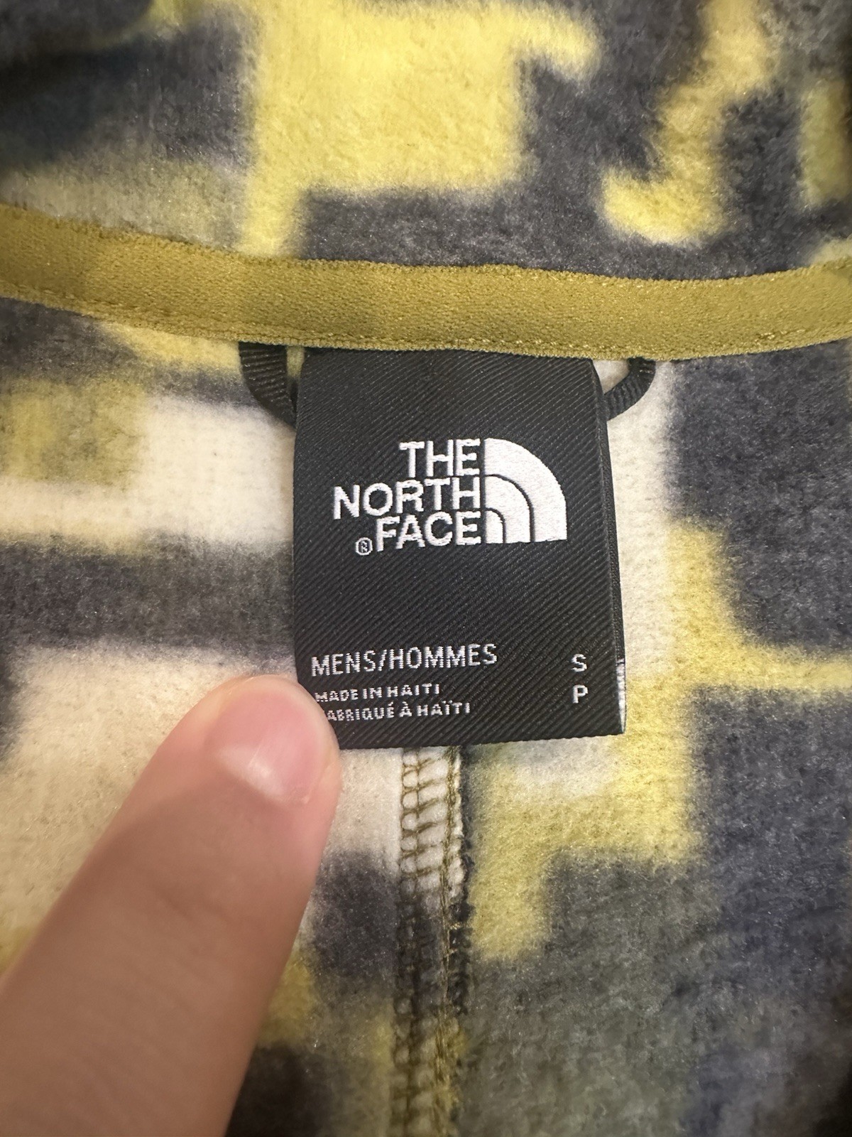 Brand New! The North Face Half Zip Fleece Pullover Digi Camo Size Small