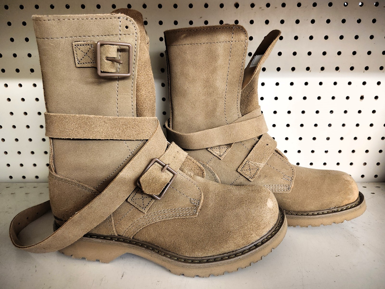 CLEARANCE SALE! Factory Seconds Men’s Corcoran 10″ Roughout Tanker Boots CV2600
