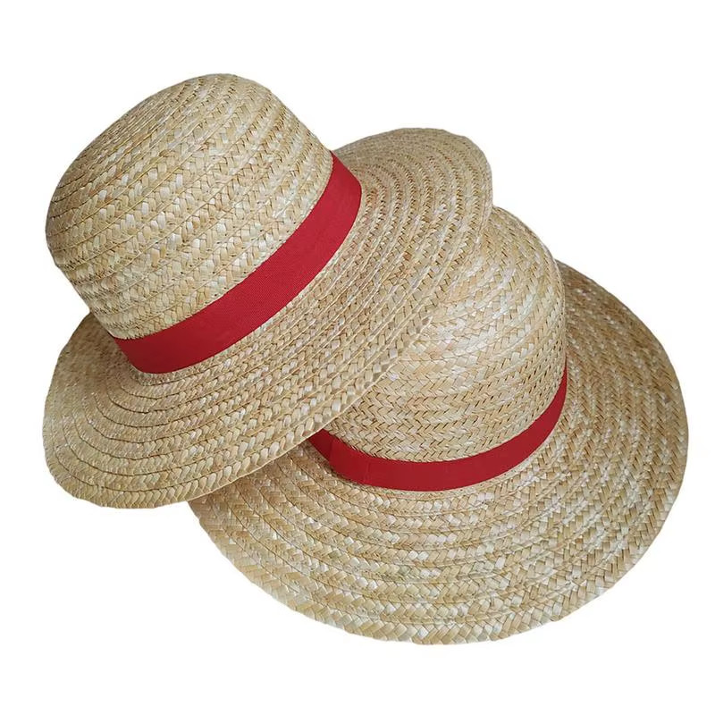 Multifunctional Straw Hat for Men Women Luffy Cosplay with String Sun Beach Part