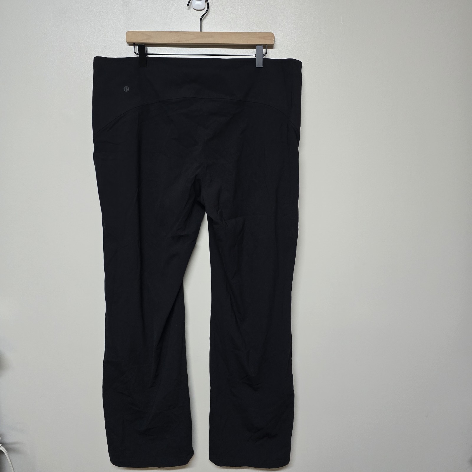 Lululemon $158 Retail Smooth Fit Pull-On High-Rise Pant Regular in Black Sz 18