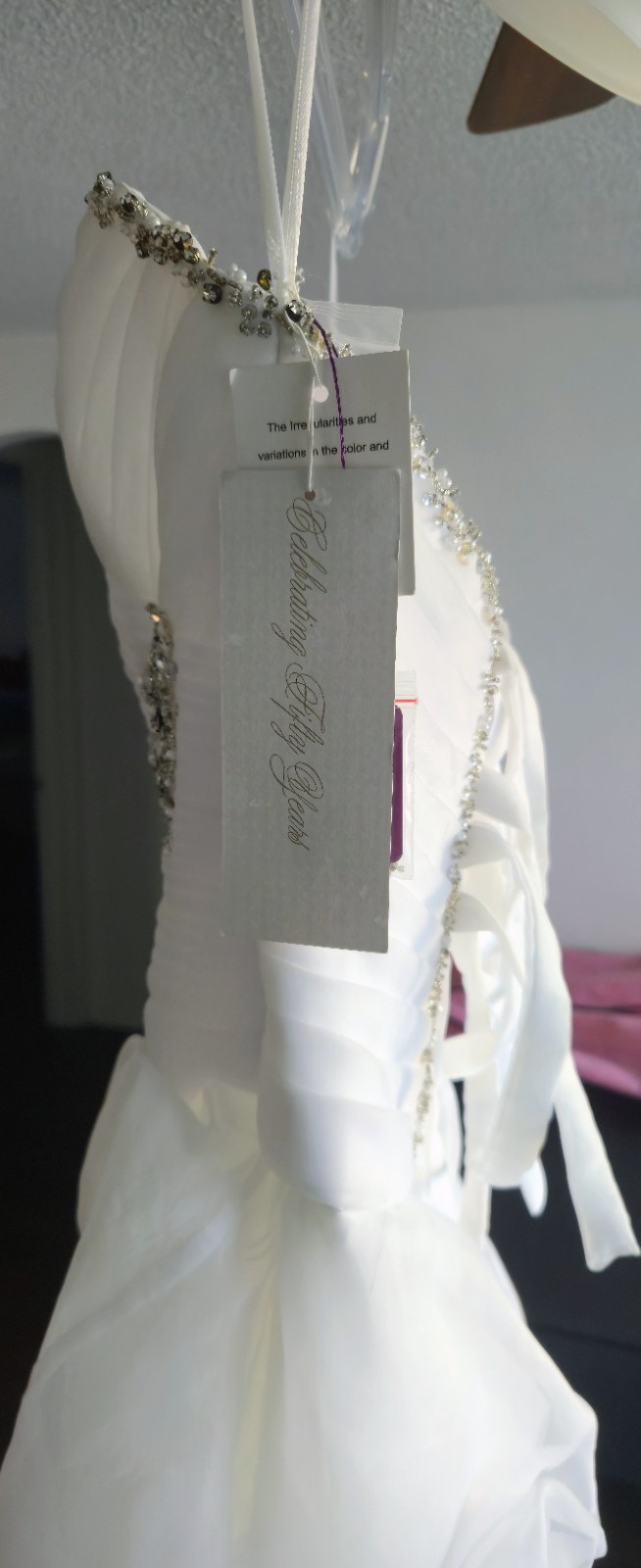 Mori Lee Voyage Beaded Formal Dress – Size 4 – White NWT – Madeline Gardner