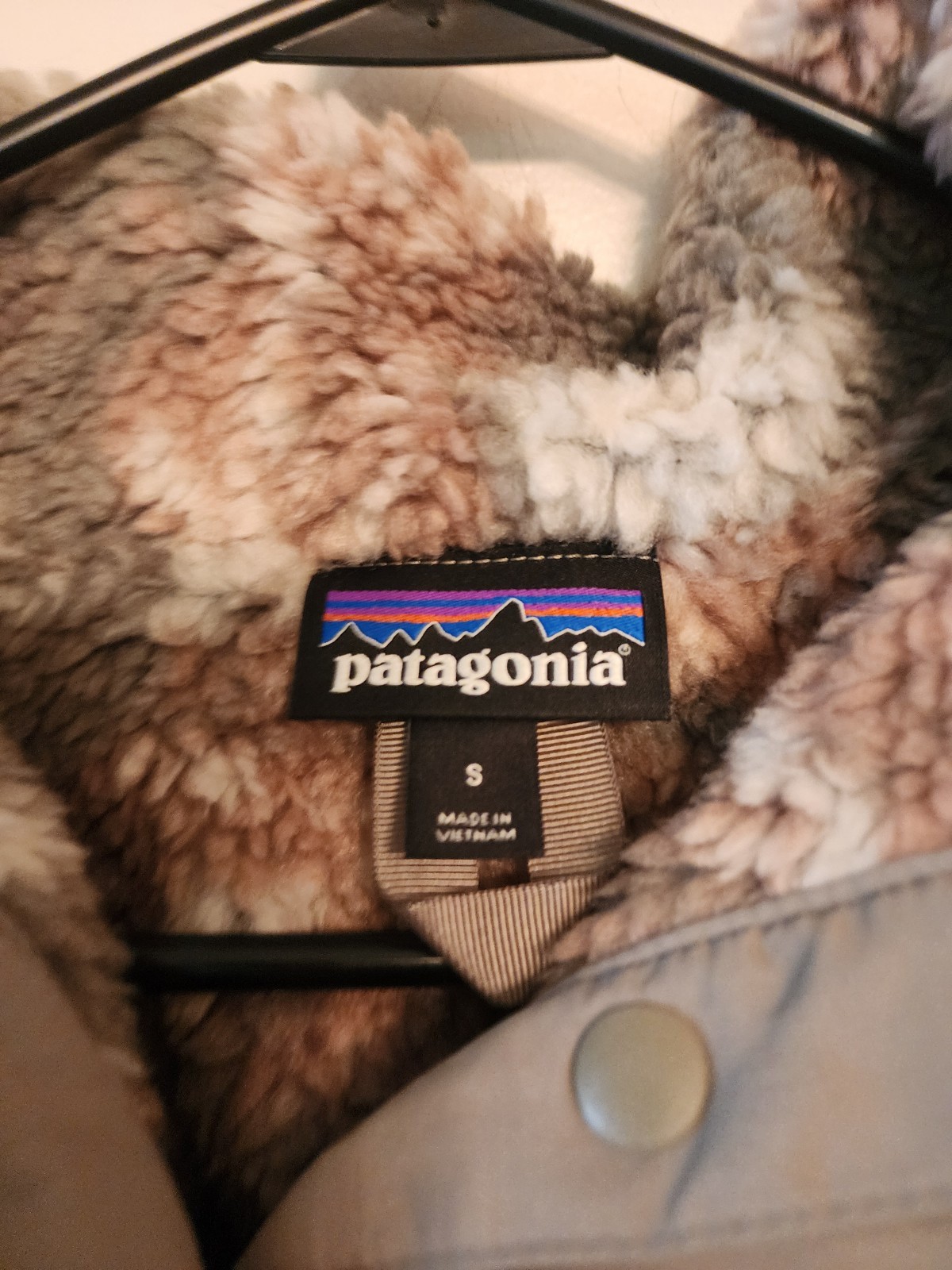 Patagonia Jacket small Green Shelled Retro X Pullover Fleece Hoodie Camo Outdoor