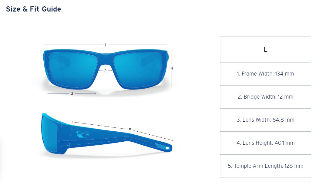 Costa Del Mar SALTBREAK Matte Black Frame/green Polarized Lenses