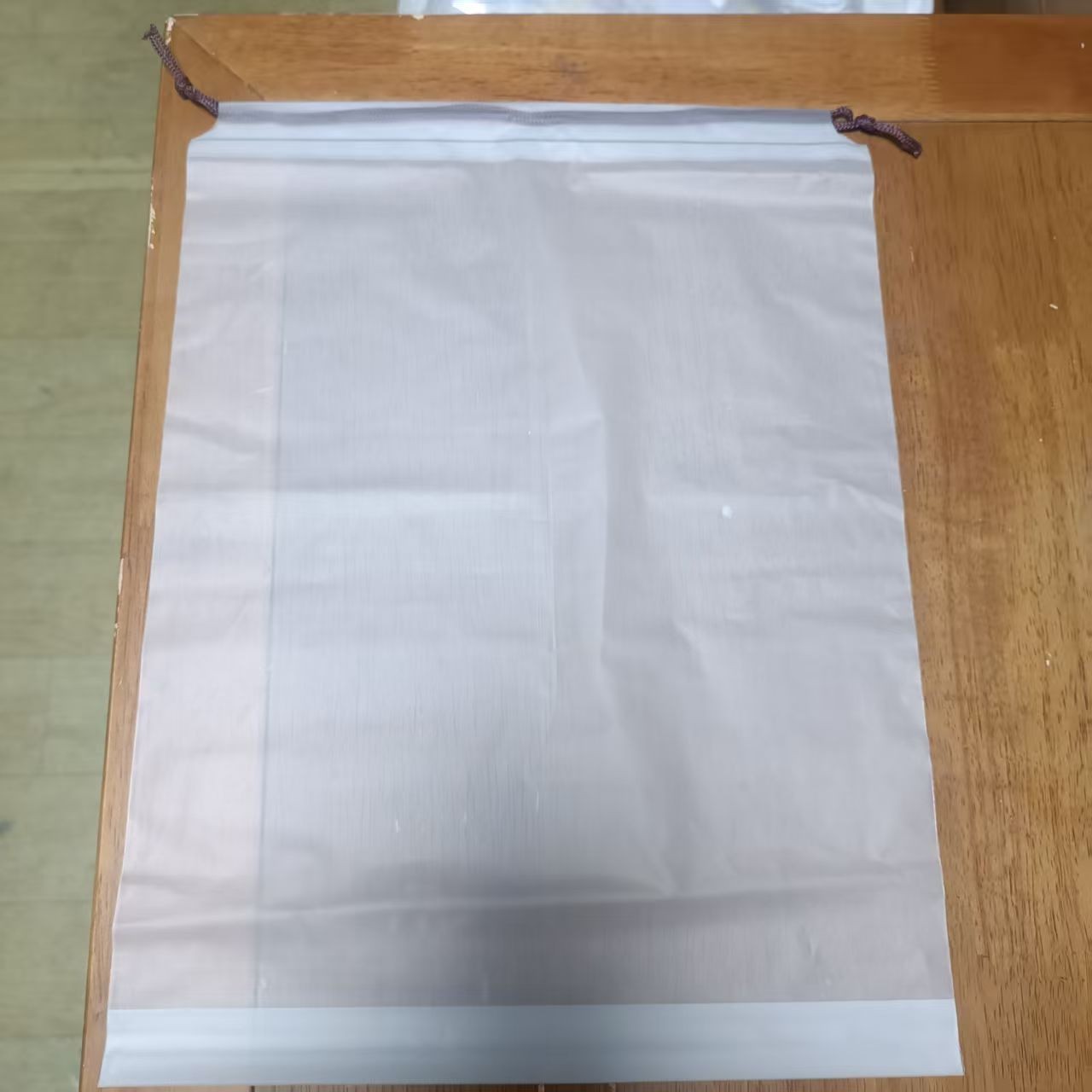 US Stock10-piece transparent drawstring travel bag, waterproof drawstring pocket
