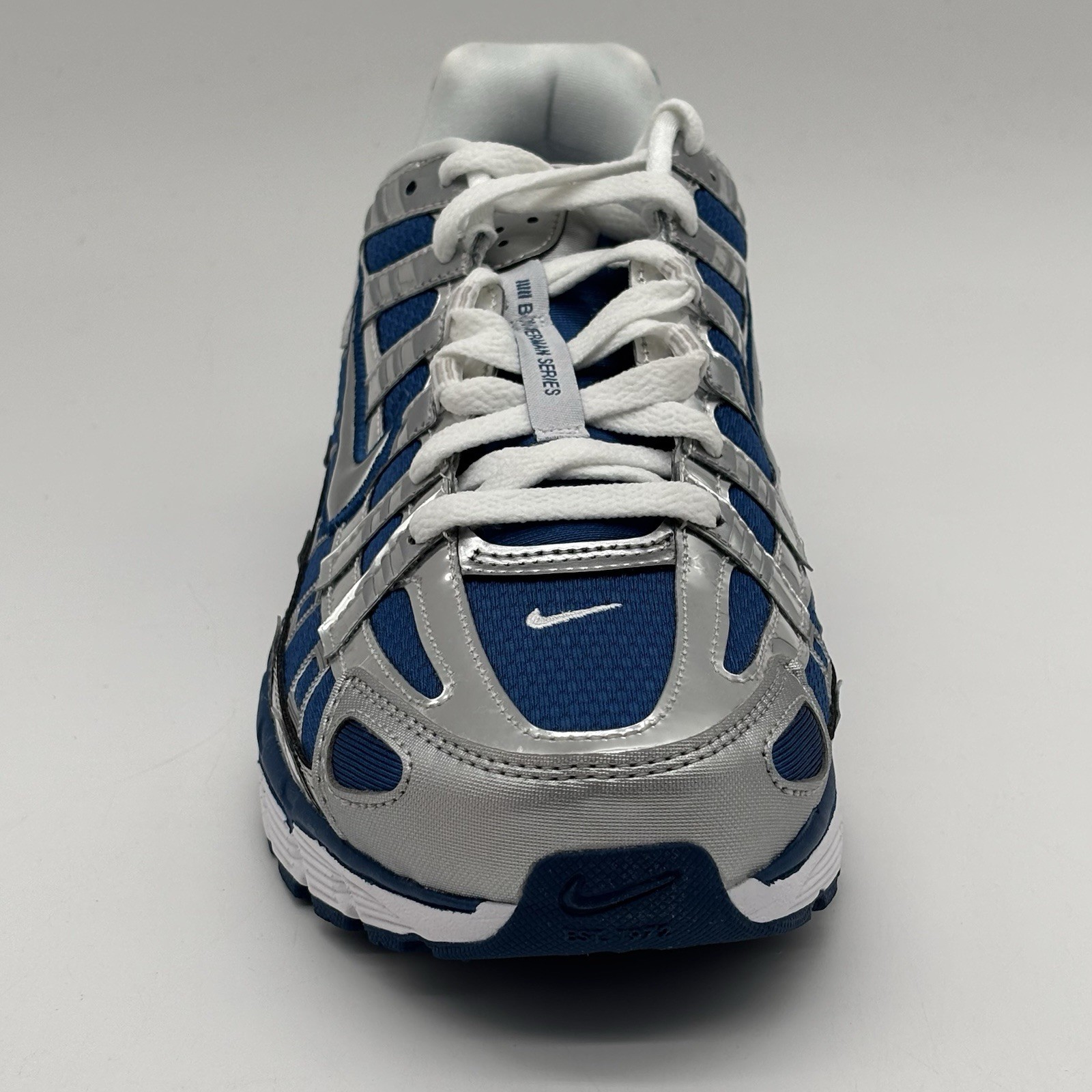 Nike P-6000 Court Blue White Silver IQ9390 476 Men Size 11 NEW Sneakers