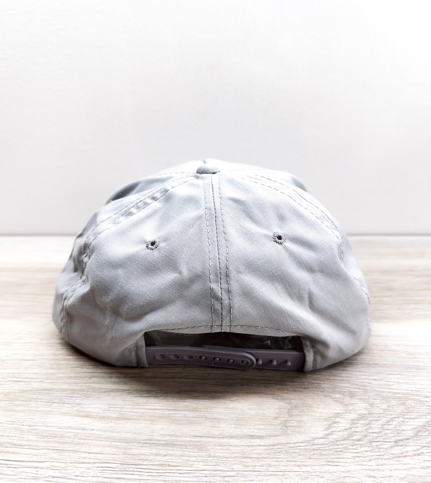 Vintage Wake Up America Snapback Rope Hat NOS Trucker Cap Made in Sri Lanka