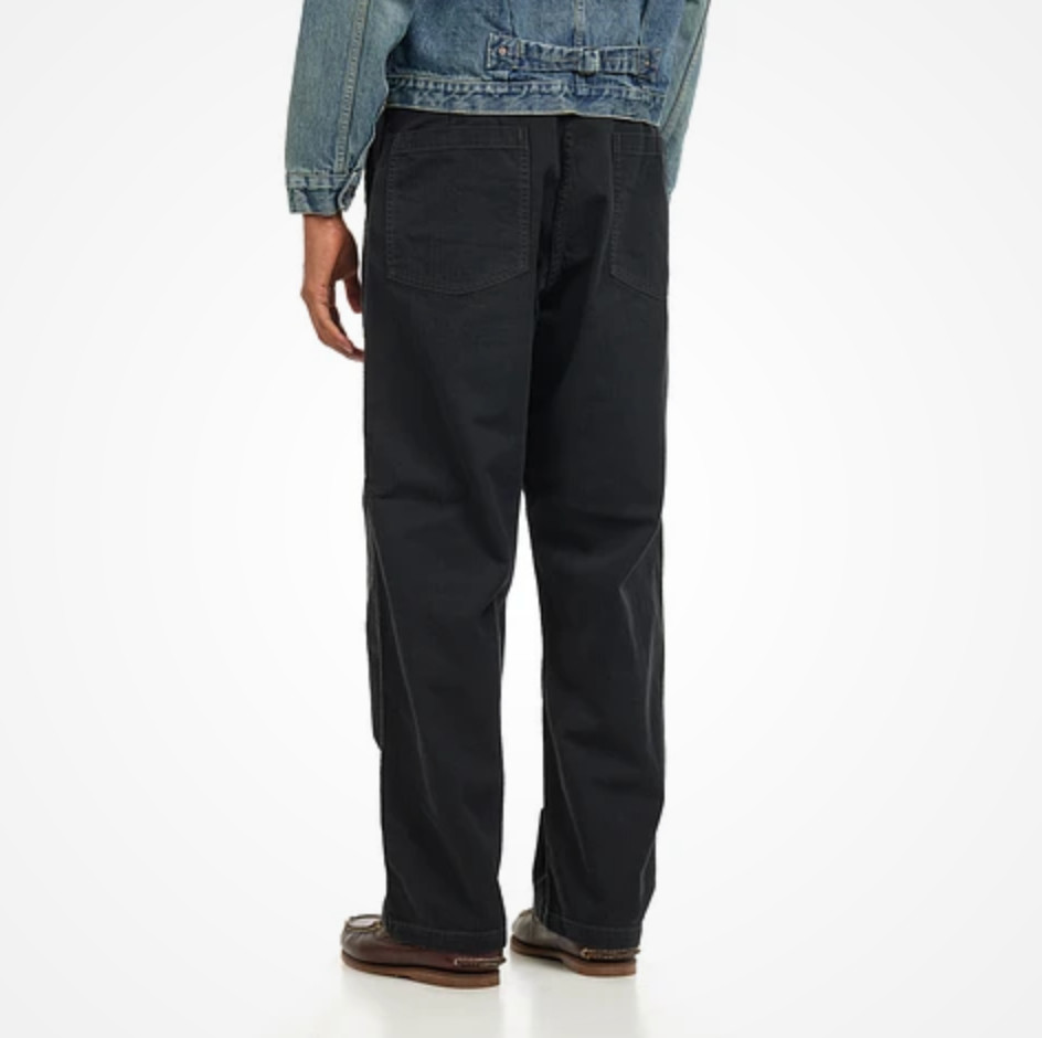 orSlow US Army Summer Fatigue Pants Black Size 4 (35″) Made in Japan