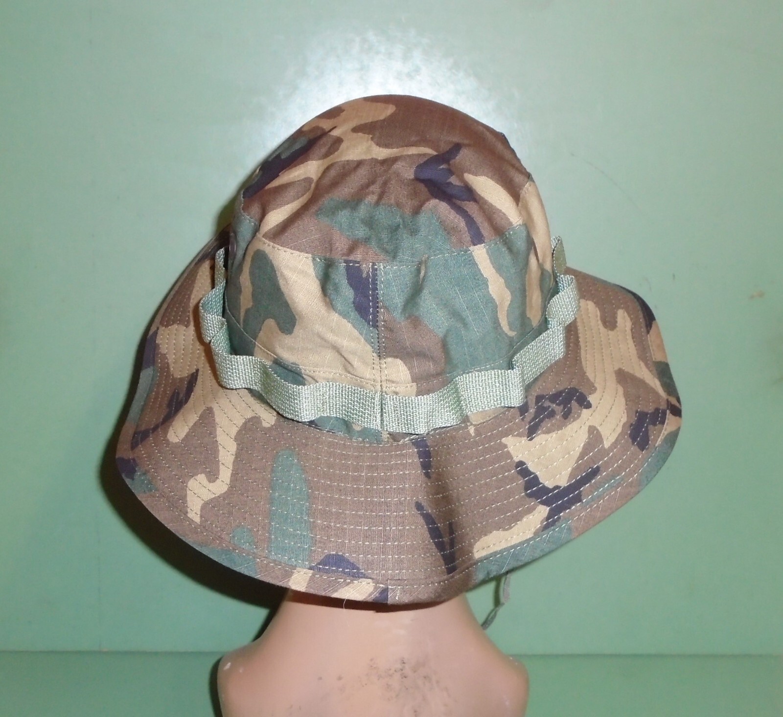 Vintage Vietnam Era ERDL Camo Ripstop Jungle Boonie Hat Cap Type II All Sizes