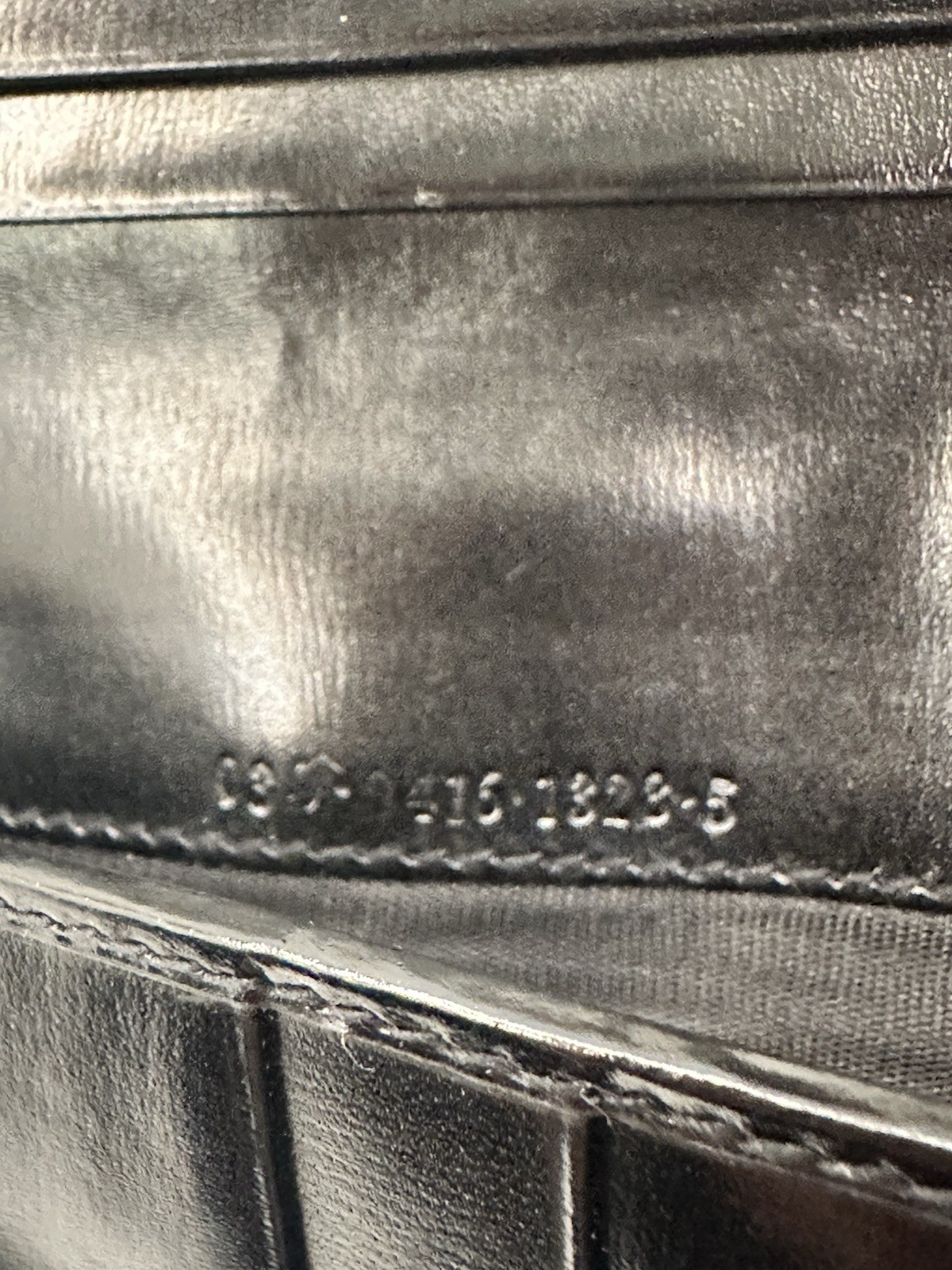 Gucci Black Long Wallet Solid Logo Credit Card Slots Men’s Made in Italy