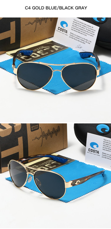 Costa Del Mar Tuna Alley All Color PolarizedLens Sunglasses
