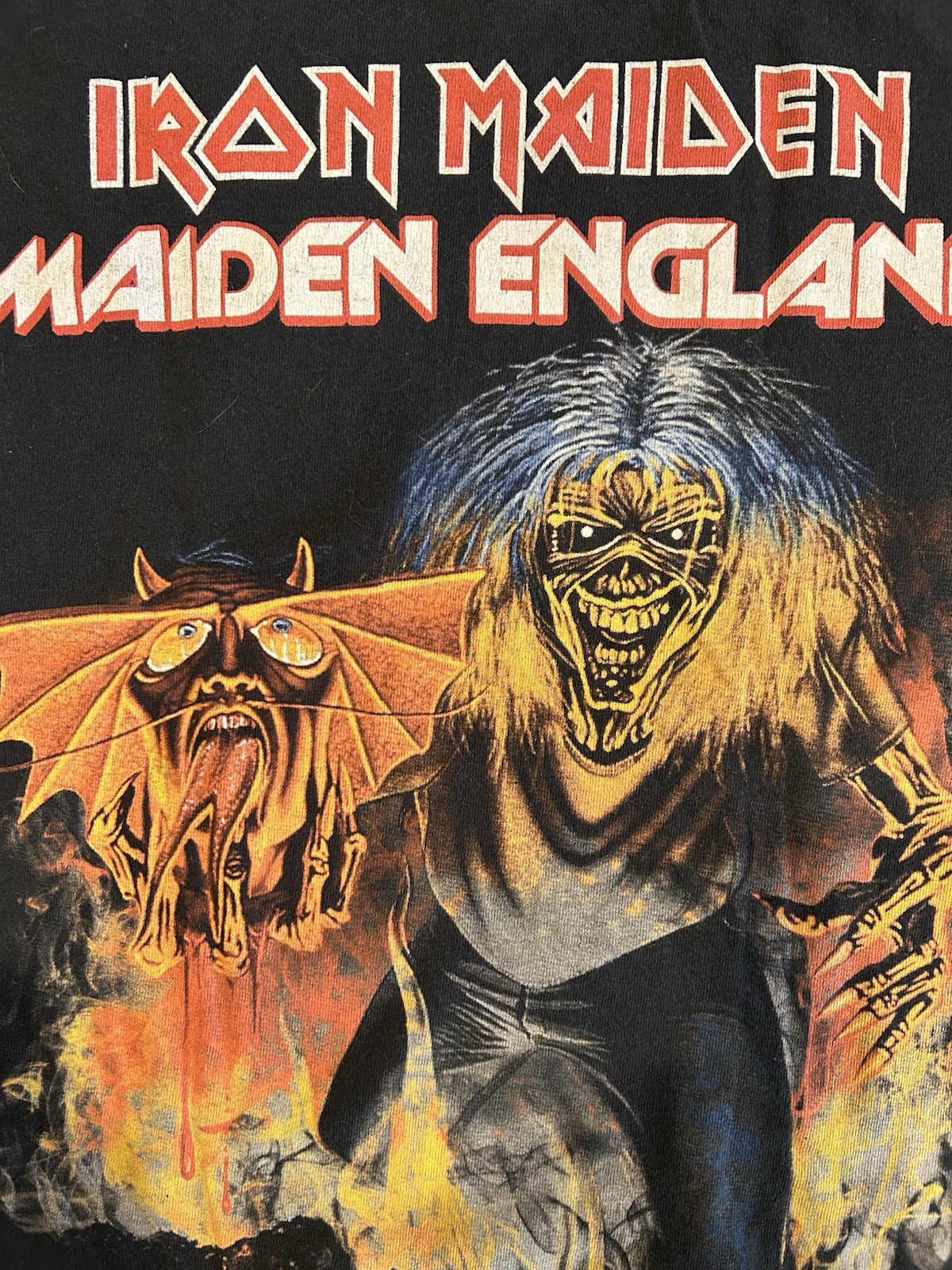 IRON MAIDEN Tour Shirt Judas Priest Motorhead Metallica DIO DANZIG EXODUS METAL