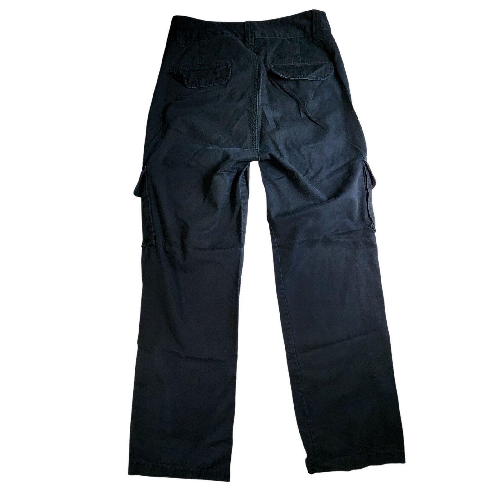 Tesla Womens Cargo Pants 10W X 30L Black Cotton Casual Wear