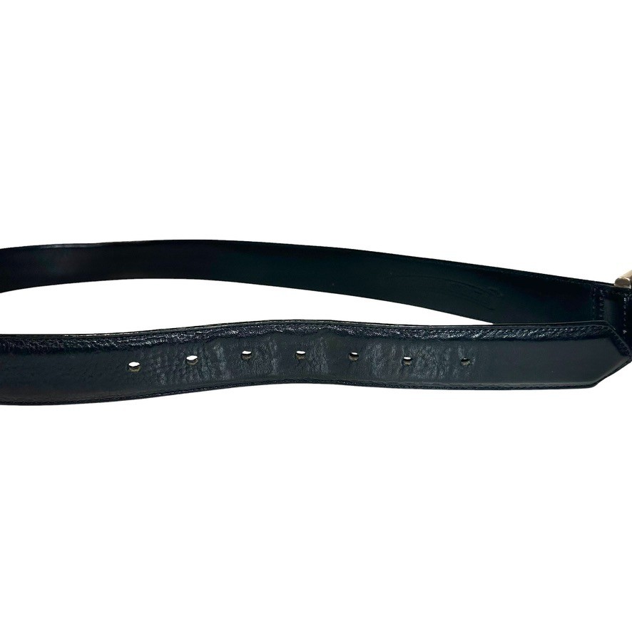 Rare ◇ Chrome Hearts BLT ROLLER 3-Piece Celtic Belt (Black/Silver) for Men