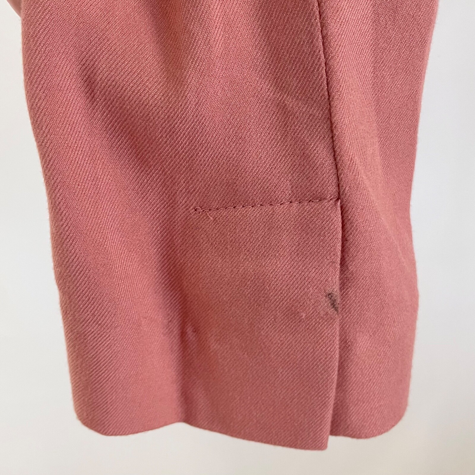 New Melrose and Market Open Front Crop Blazer Cropped Jacket Pink Size Small
