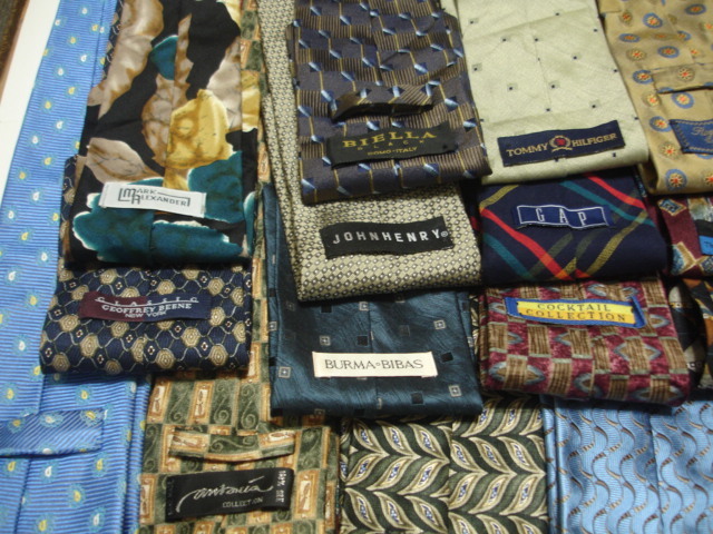 25+ Men’s DESIGNER Wholesale Silk Neck Ties Neckties Lot of Stripe Paisley Craft