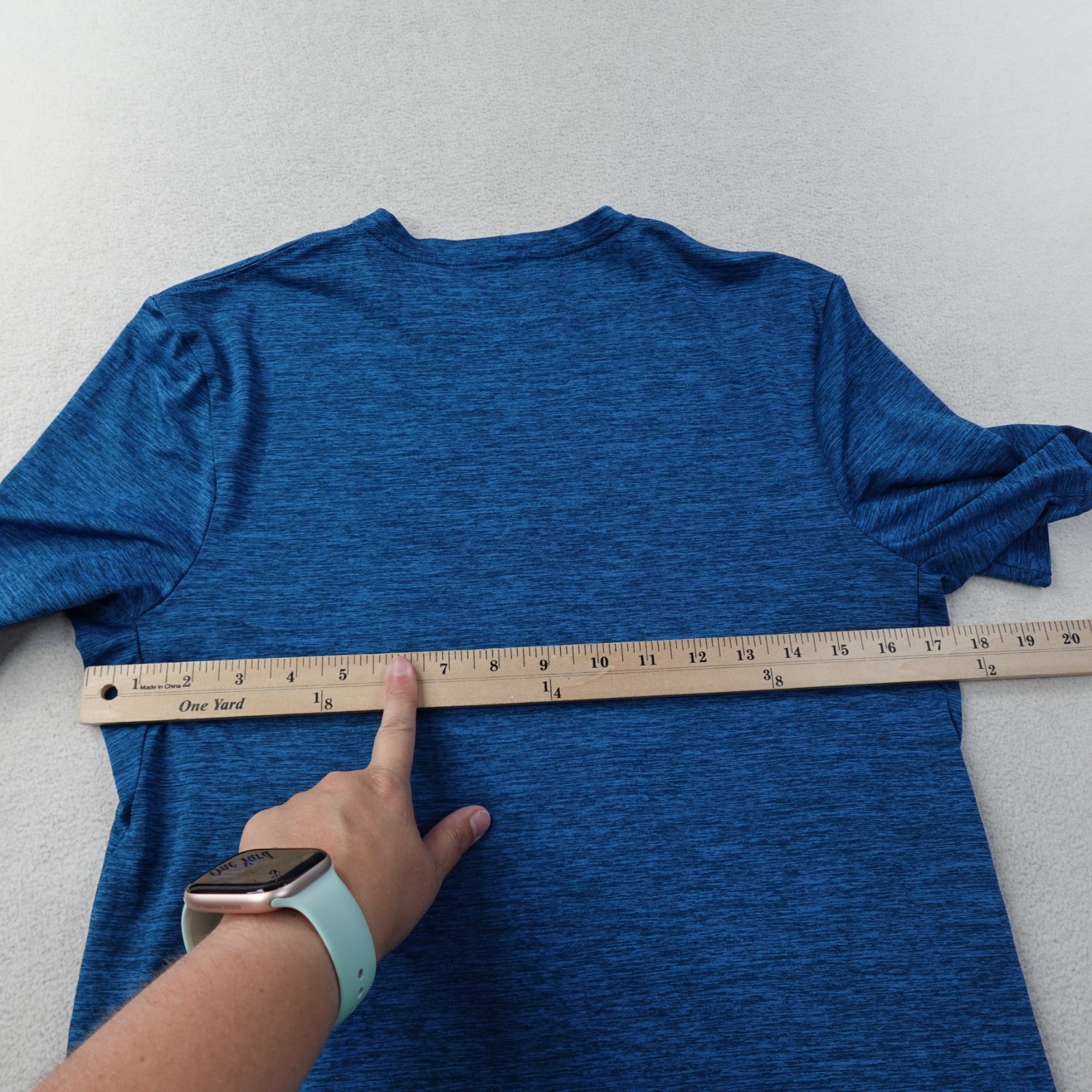 Patagonia Capilene Cool Daily Shirt Mens XS Blue Trail Running Graphic Tee UPF