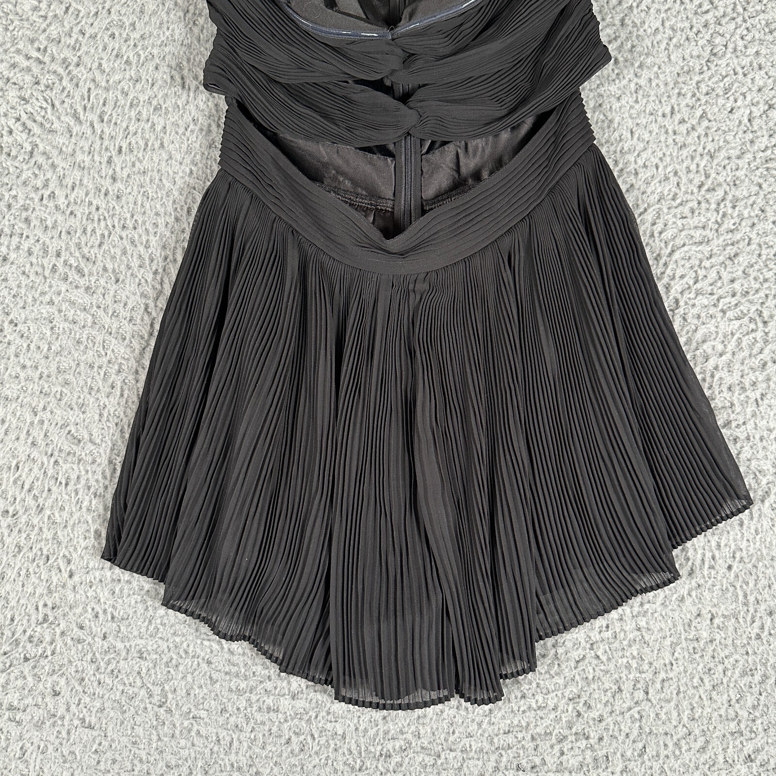 Retrofete Contance Cut Out Romper Womens Small Black Party Cocktail Night Out
