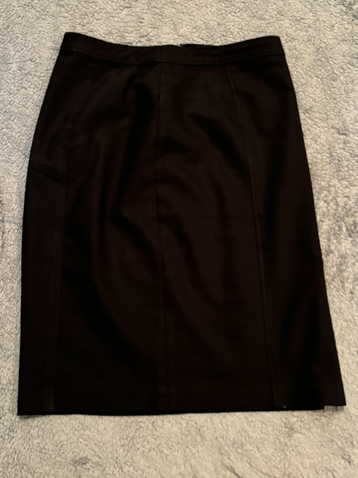 Ann Taylor Skirt Size 2 Black Pencil Office Career Casual Formal Knee Length