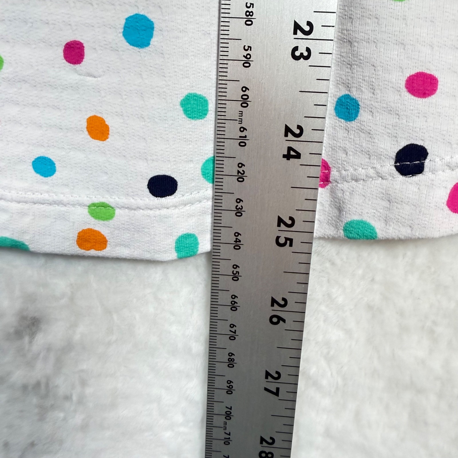 IBKUL M UPF 50+ Confetti Dot 1/4 Zip Golf Top White Mesh Cooling Long Sleeve