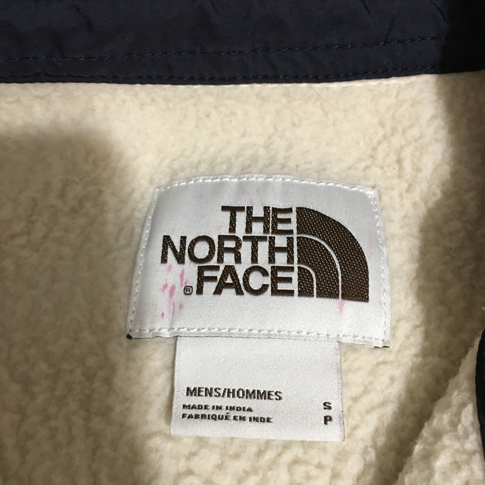 The North Face Shirt Jacket Mens Small Brown Sherpa Lined Button Up