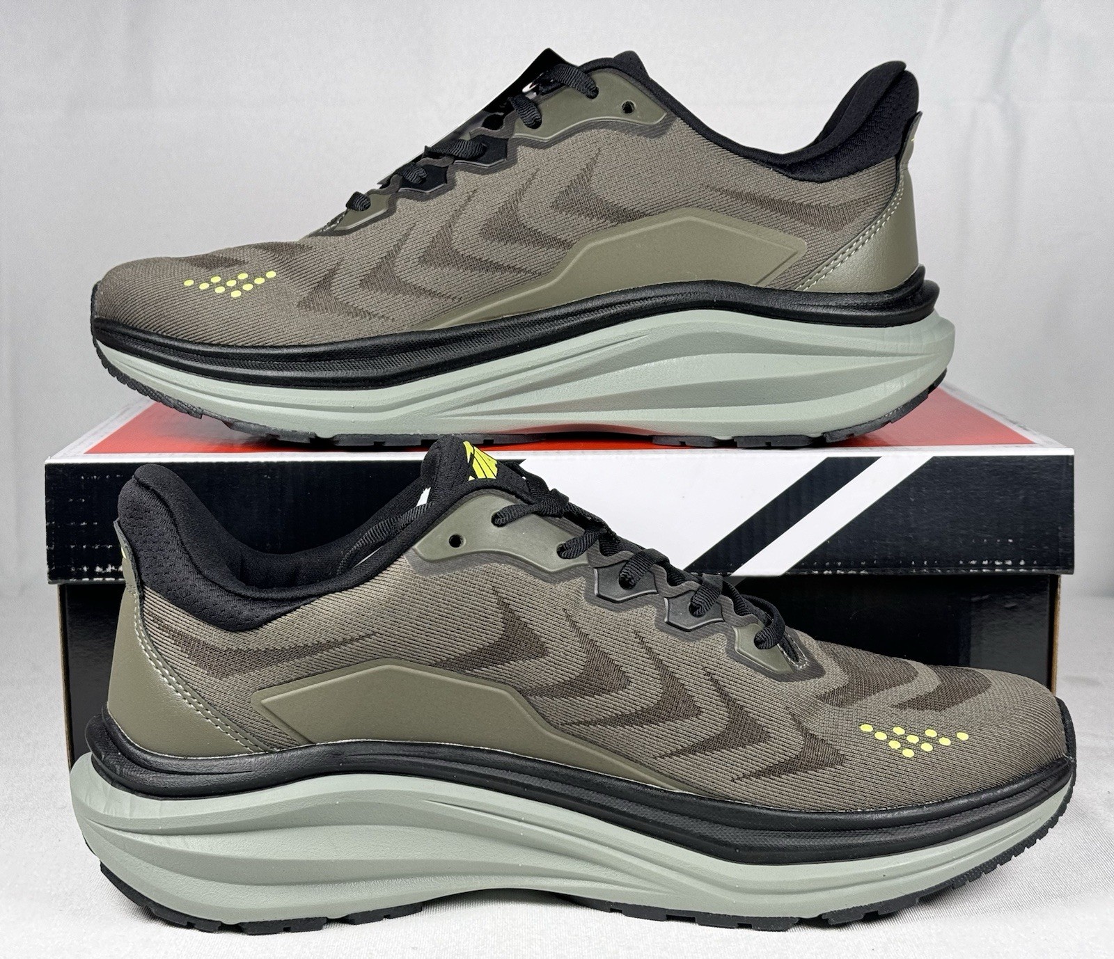 Avia Avi-Move Men’s Walking Shoes Size 9 Dark Green Black AA50247MGB Memory Foam