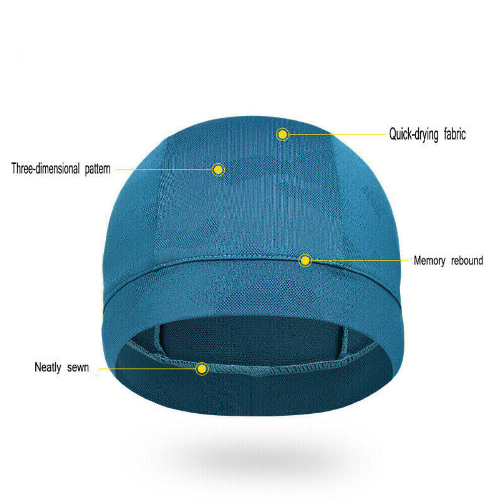 Cooling Headwear Head Wrap Skull Cap Do Rag Bandana Headband Beanie Hat for Men